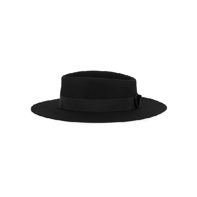 Christys' London Camden Lock Black Wool Felt Hat