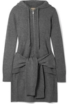 MICHAEL KORS ASYMMETRIC CASHMERE HOODIE