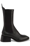 CHLOÉ BEA TEXTURED-LEATHER CHELSEA BOOTS