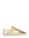 Saint Laurent Andy Low-top Sneakers In Oro