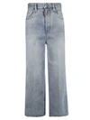 DSQUARED2 WIDE LEG JEANS,11046906