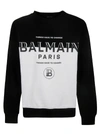 BALMAIN Balmain Logo Print Sweatshirt,11046872