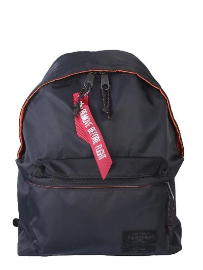 Alpha Industries Pak'r Alpha Padded Backpack In Nero
