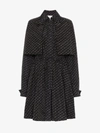 STELLA MCCARTNEY STELLA MCCARTNEY MONOGRAM PRINT BELTED TRENCH COAT,582404SMA1213790435