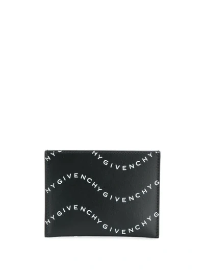 Givenchy Logo Printed Cardholder - 黑色 In Black