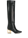 GIVENCHY GIVENCHY G HEEL BOOTS - 黑色