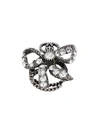 GUCCI CRYSTAL EMBELLISHED BOW RING