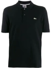 Lacoste Classic Fit Original L.12.12 Polo Clothing In Black