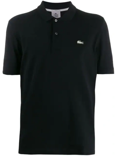 Lacoste Classic Fit Original L.12.12 Polo Clothing In Black