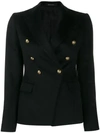 Tagliatore Jalicya Double-breasted Blazer In Black