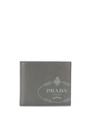 PRADA LOGO PRINT BIFOLD WALLET