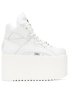 BUFFALO PLATFORM HIGH-TOP SNEAKERS