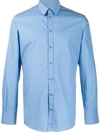 Dolce & Gabbana Long Sleeves Shirt In Blue