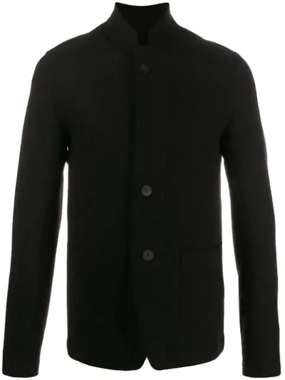 Transit Textured Shirt Jacket - 黑色 In U10 Black