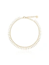 SHAY 18KT YELLOW GOLD AND DIAMOND DOT DASH NECKLACE