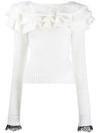 PHILOSOPHY DI LORENZO SERAFINI RUFFLED jumper