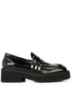 MARNI CHUNKY SOLE PENNY LOAFERS