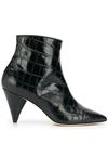 POLLY PLUME POINTED ANKLE BOOTS