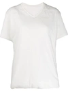 MM6 MAISON MARGIELA PADDED V-NECK T-SHIRT