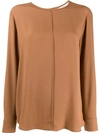 TELA LONG-SLEEVE FLARED BLOUSE