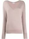 FILIPPA K FINE KNIT V-NECK JUMPER