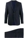 Tagliatore Two-piece Single-breasted Suit In Blue