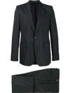 GIVENCHY LOGO PINSTRIPED SUIT