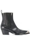 SARTORE WESTERN STYLE ANKLE BOOTS