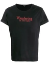 Ann Demeulemeester Wandering In The Dark T-shirt In Black