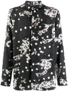 NEIL BARRETT CLASH LEOPARD PRINT SHIRT