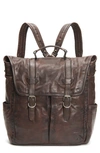 FRYE MURRAY LEATHER BACKPACK,DB0374