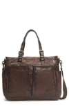 FRYE MURRAY LEATHER TOTE BAG,DB0375