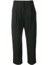 KENZO DOUBLE PLEATED TROUSERS