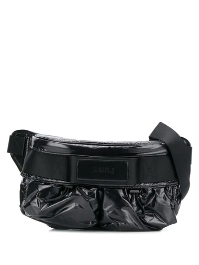 Juunj Logo Belt Bag In 5 Black