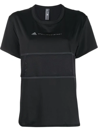 Adidas By Stella Mccartney Run Loose Short-sleeve Tee In Black