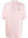 LACOSTE LIVE EMBROIDERED LOGO POLO SHIRT