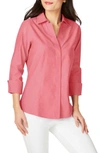 Foxcroft Taylor Non-iron Button-down Top In Beaujalois