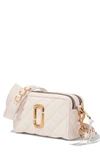 MARC JACOBS THE SOFTSHOT 21 QUILTED LEATHER CROSSBODY BAG,M0015419
