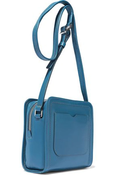 3.1 Phillip Lim Woman Hudson Square Mini Leather Shoulder Bag Azure