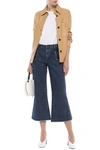 ACNE STUDIOS ACNE STUDIOS WOMAN HIGH-RISE KICK-FLARE JEANS DARK DENIM,3074457345620814672