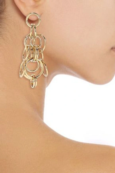 Chloé Woman Gold-tone Earrings Gold