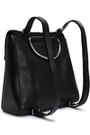 HALSTON HERITAGE SUEDE-TRIMMED LEATHER BACKPACK,3074457345620555191