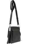 JW ANDERSON J.W.ANDERSON WOMAN DISC LEATHER SHOULDER BAG BLACK,3074457345620694149