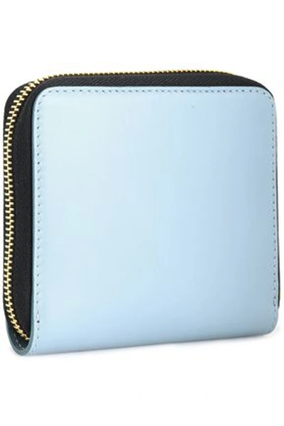 Marni Woman Leather Wallet Sky Blue