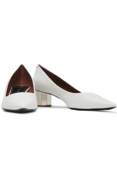 Proenza Schouler Leather Pumps In White