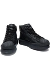 ADIDAS ORIGINALS RICK OWENS X ADIDAS WOMAN MASTODON PRO LEATHER HIGH-TOP trainers BLACK,3074457345620849183