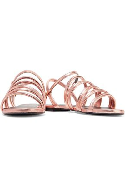 Robert Clergerie Woman Leather Sandals Antique Rose