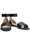 VALENTINO GARAVANI ROCKSTUD LEATHER SANDALS,3074457345620029804