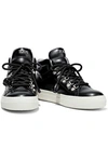 TOD'S SPORTIVO XK LEATHER HIGH-TOP SNEAKERS,3074457345620495206
