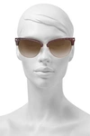 TOM FORD FANY D-FRAME ACETATE AND GOLD-TONE SUNGLASSES,3074457345620541469